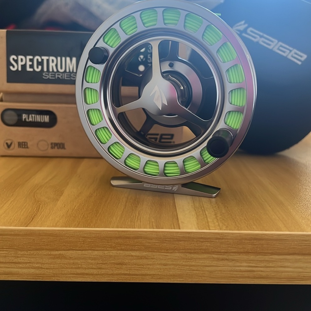 Never Used! Sage platinum series fly reel 5/6